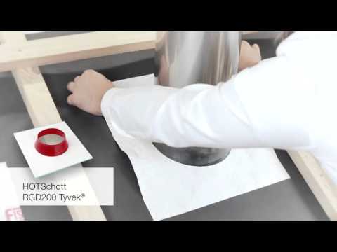 Dachabdichtung Schornsteindurchführung Eka HOTSchott aussen