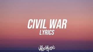 Video thumbnail of "Russ - Civil War (Lyrics)"