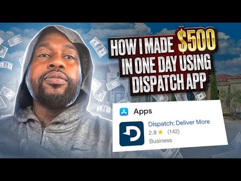 $500 DAY USING DISPATCH APP 😱 SHARE THIS VIDEO‼️