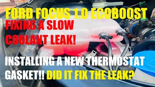 ford focus 1.0 ecoboost (A slow coolant leak…finding the cause?!)