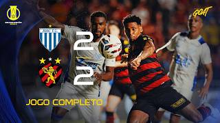 SPORT X AVAÍ | JOGO COMPLETO | BRASILEIRÃO SÉRIE B