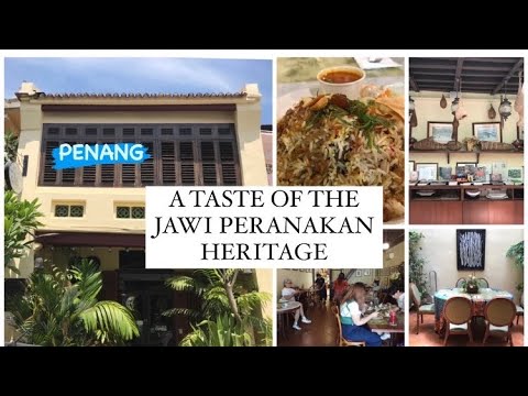 PENANG || GALERIA DE CAFÉ JAWI HOUSE || Culinária Punjabi Peranakan em um ambiente exuberante em Lebuh Armênia