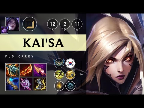 Kai'Sa ADC vs Lucian - KR Challenger Patch 25.19