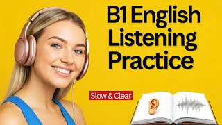 B1 English Listening Practice | Slow and Clear | Everyday English for B1 Learners