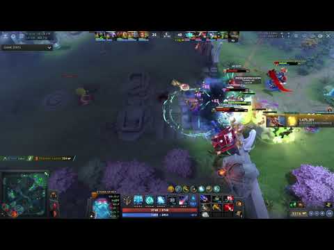 Storm Spirit combo with new aghanim shard (7.28)