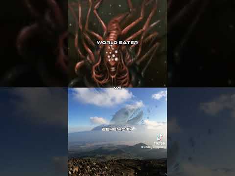world Eater vs behemoth ( THC ) #worldeater #trevorhenderson #behemoth #editing #godzilla