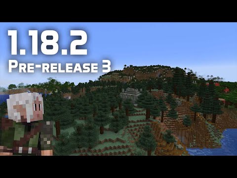 What's New in Minecraft 1.18.2 Pre-release 3? Stability Fixes!