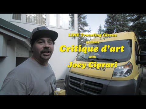 The New LINE Traveling Circus Van Unveiled - JoJo Ciprari Art Critique