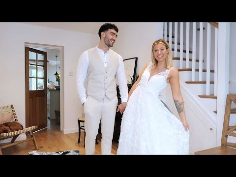 Il mio fidanzato compra il mio abito da sposa e io ho comprato anche il suo abito da sposa.. bott...