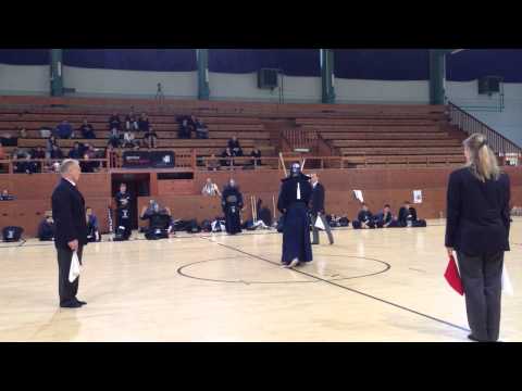 Kasahara Kendo Cup 2014 team competition, half-final (Saint Etienne vs BUDO IX)