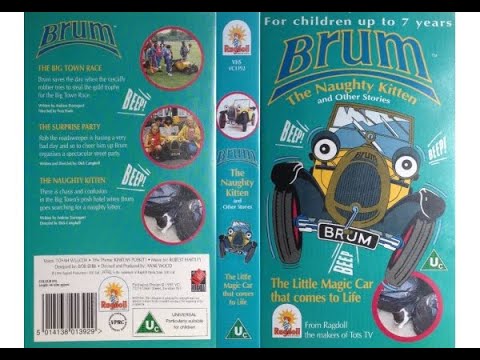 Brum  The Naughty Kitten and other stories Vhs