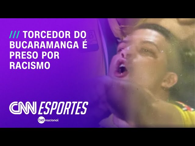 Torcedor do Bucaramanga é preso por racismo contra atleta do Atlético-MG | CNN NOVO DIA