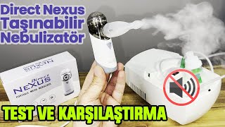 Direct Nexus Taşınabilir Nebulizatör Kullanımı | Mesh Buhar Makinesi | Ses ve Bu