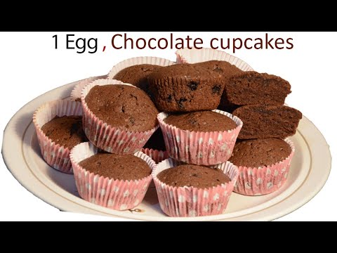 Chocolate cup cake !CupCake without oven