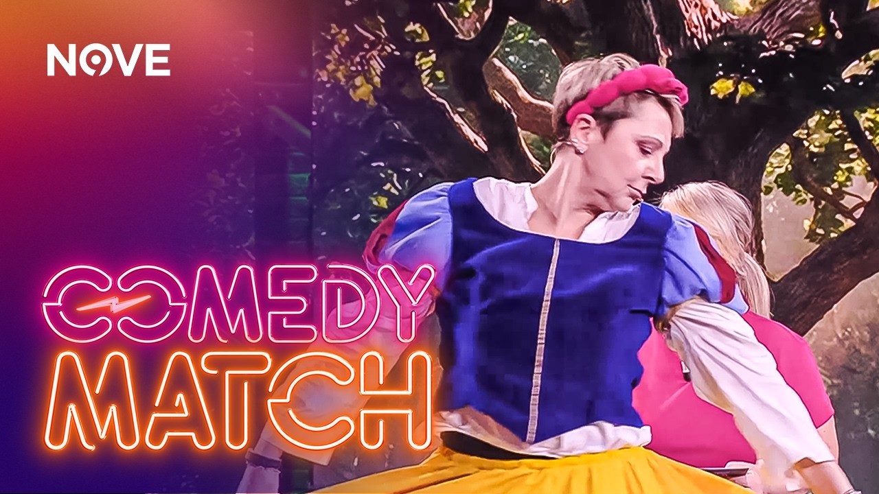 Biancaneve e i 7 nani interpretati da una sola persona 🍎 | Comedy Match