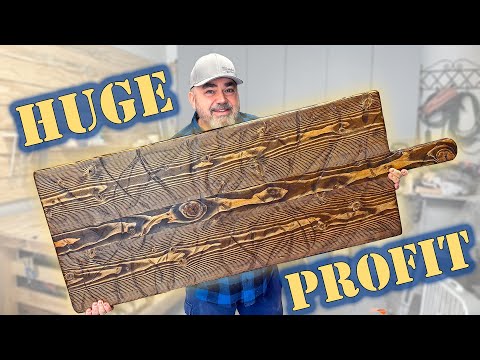 TRENDING Beginner Woodworking project that sells for High Profit.