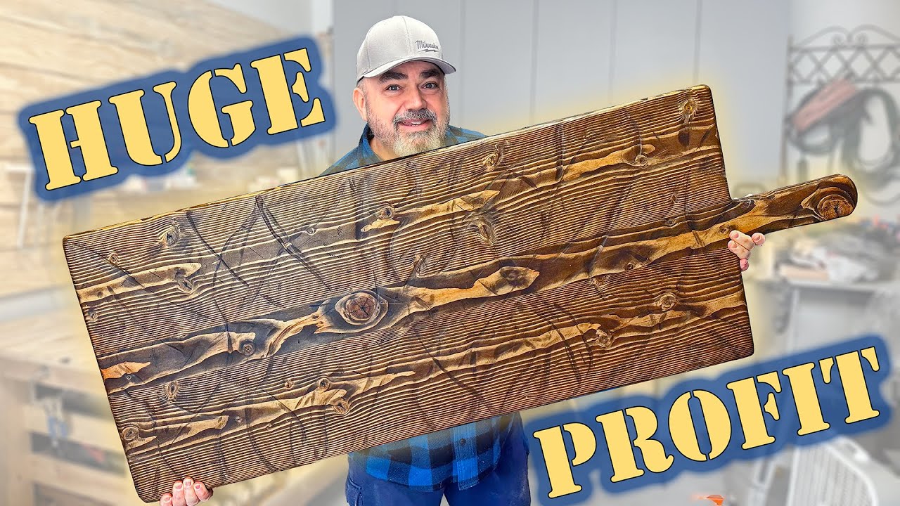 TRENDING Beginner Woodworking project that sells for High Profit.