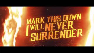 Transcendence &quot;Never Back Down&quot; Official Lyric Video