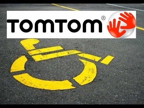 Plazas de minusválidos y TomTom