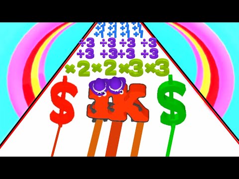 Math race 3d - mathplus 3d gameplay Android, iOS All Max Levels #mathrace3d