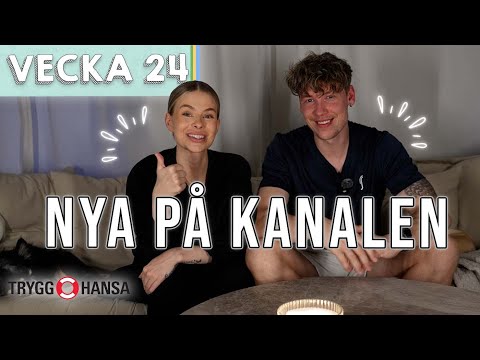 TVÅ TÄTA GRAVIDITETER !  - Caroline & Ben vecka 24