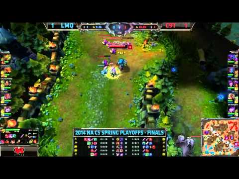 LMQ vs Cloud 9 Tempest   Game 3 for 1st place   NA Challenger Series Playoffs Finals LMQ vs C9T G3 M