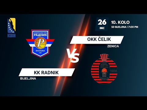 KK Radnik vs OKK Čelik - 10. kolo - KSBIH - 2021/2022