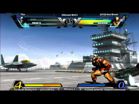 The Break #141 - uMvC3 W1 - Flux VS Noel Brown