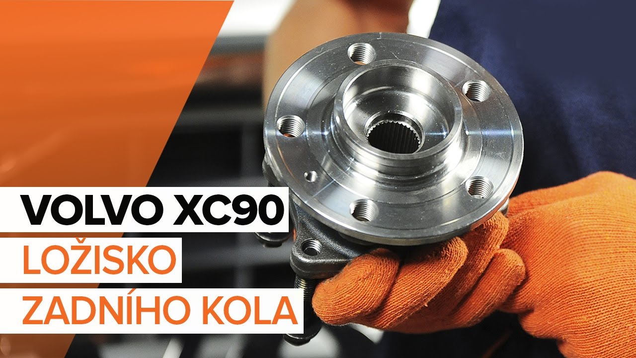 Jak vyměnit zadní ložisko kola na Volvo XC90 1 – návod k výměně