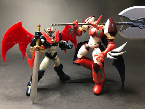 【玩玩具】Revoltech Yamaguchi NO.37 Shin Getter  Robo No.16 Mazinkaiser 山口式 輪轉 無敵鐵金剛 魔神凱薩 真蓋特