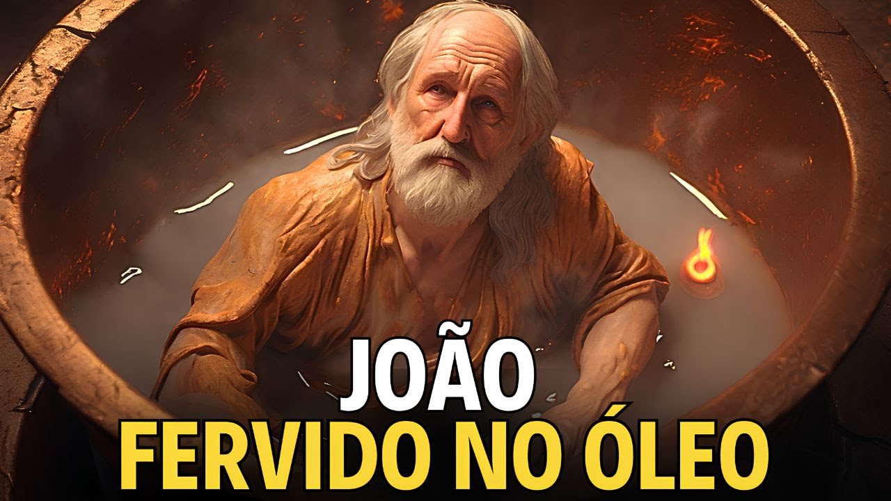 COMO O APÓSTOLO JOÃO Sobreviveu Ao SER Fervido EM ÓLEO? (A História de João COMPLETA)