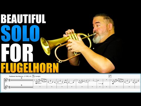 GORGEOUS FLUGELHORN SOLO/DUET "Broken Pieces" by Iain Mundy & Matonizz. Sheet Music Play Along!