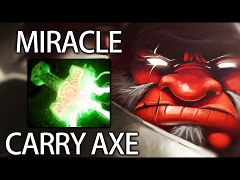 Carry AXE 7.02 New META Mjolnir by Miracle- Dota 2