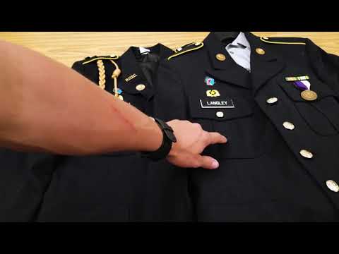 Army JROTC Male Uniform -- Arches