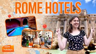 WHERE TO STAY IN ROME, ITALY 🇮🇹 Rome City Hotel Guide
