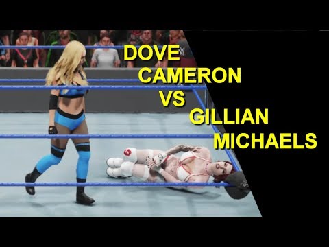 WWE 2K19 Dove Cameron vs Gillian Michaels