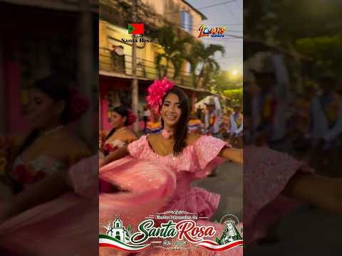 Le dimos la bienvenida oficial a las fiestas patronales de Santa Rosa de Lima/Norte de Bolívar.