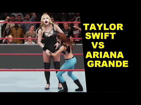 WWE 2K18 Taylor Swift vs Ariana Grande - No Holds Barred