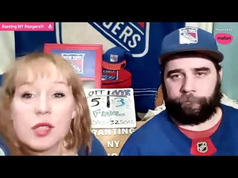 New York Rangers vs Ottawa Senators play by play