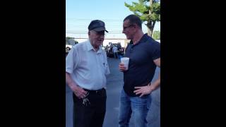 Len with Chef Irvine from Restaurant impossible!