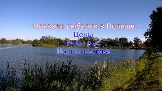 Рыбалка в польше