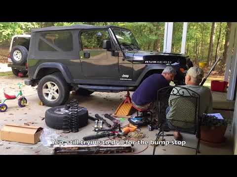 Installing a 4" lift kit from Savvy Off Road (Currie)