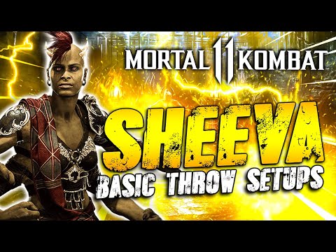 Mortal Kombat 11 SHEEVA TUTORIAL GUIDE - Variation 3 Throw Setups | MK 11 Sheeva Strategy Guide