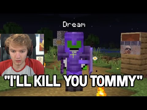 Dream tries to KILL TommyInnit after escaping from prison on Dream SMP