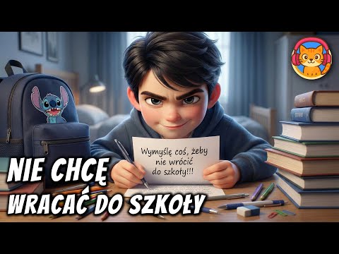 Michał Nie Chce Wracać do Szkoły - okładka bajki audio