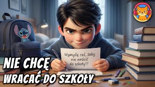 Michał Nie Chce Wracać do Szkoły - okładka bajki audio
