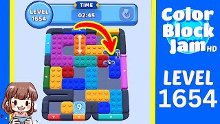 Soluzione del Livello 1654 di Color Block Jam