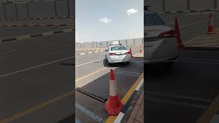 parallel parking test #saudiarabia #drivingschool #test #drivingtest #viral #tranding #videos