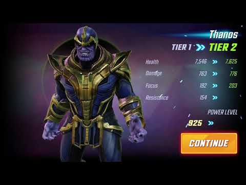 Marvel Strike Force Thanos Unlock