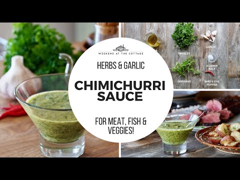 EASY CHIMICHURRI SAUCE | Ready in 5 minutes!